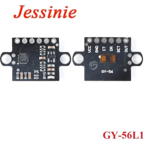 VL53L1X Laser Ranging Sensor Module ToF Distance Measurement I2C Serial Port Sensor Board GY-56L1