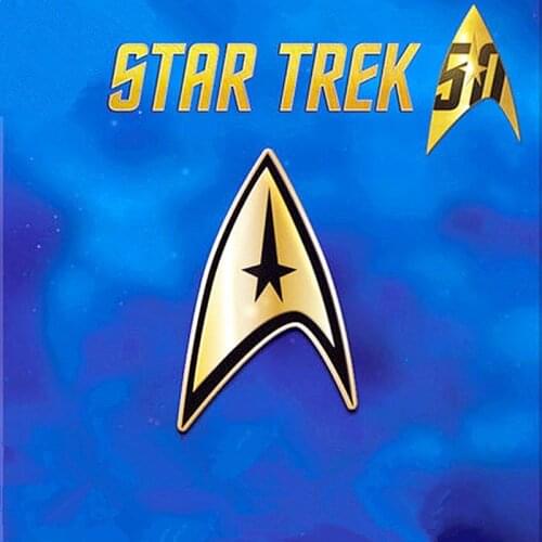 Star Trek Command Discovery Starfleet Enlisted Enamel Brooch Pin Hat Lapel Pins Badges Women Mens Fashion Jewelry Accessories
