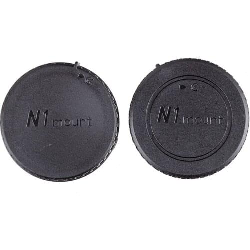 1-10Pairs camera Body cap + Rear Lens Cap for Nikon N1 mount J1 V1