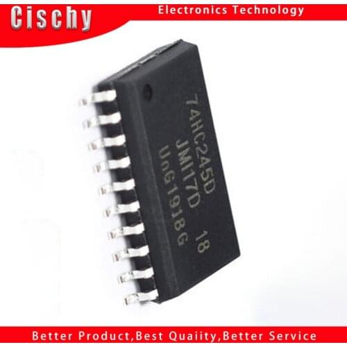 10pcs/lot SN74HC245D 74HC245D 74HC245 SOP-20-7.2MM In Stock