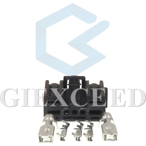 2 Sets 5 Pin 1379217-1 Ventilated Seat Motor Plug Automotive Wiring Harness Socket With Terminals