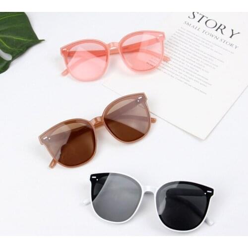 2021 Kids Sunglasses Boys Retro Children Sun glasses For Girls Sun Glasses Vintage Baby Eyeglasses Oculos simple Eyewear UV400
