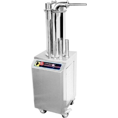300kg/time Commercial Sausage Stuffer Automatic Sausage Filler Hydraulic Pressure Electric Sausage Filling Machine