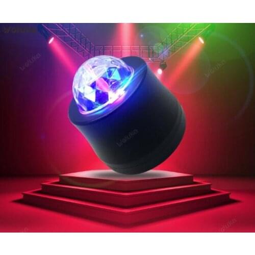 Car LED Ambient Light Home DJ Light USB Colorful Strobe Light Ambient Light Car Sound Control Music Rhythm Light CD50 Q04
