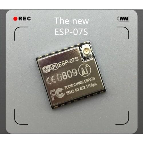 ESP-07S ESP8266 ESP-07 Updated version Serial WIFI Wireless Modules Industrial FCC CE RoHS Bidirectional transmission WPA WPA2