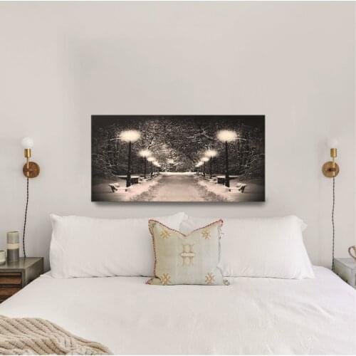 ION Canvas Table Profitable Streets Wall Decoration Fashion Table 60x120 cm