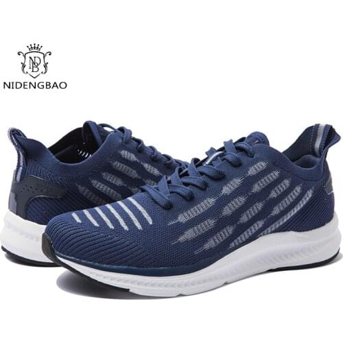 Sneakers Men Shoes Sport Mesh Trainers Lightweight Baskets Femme Running Shoes Outdoor Walking Lace Up Athletic Shoes Men