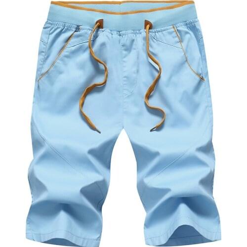 Lawrenceblack Summer Shorts Men Fashion Brand Boardshorts Breathable Male Casual Shorts Comfortable Plus Size Fitness Mens