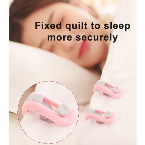 Non-slip Quilt Duvet Cover Clips Plastic Blankets Fastener Clip Non-slip Bed Cover Duvet Sheet Fixer Bed Sheet Clip 2