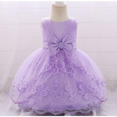 Baby Girls XMAS Birthday Party Dresses Princess Baby Kids Clothes with Beadings Christening Dresses Baptism Gowns for Newborns