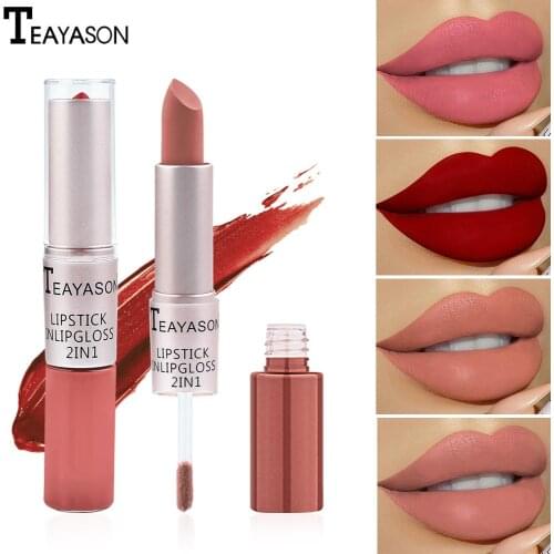 Multi Colors Lipsticks Matte Lip Gloss Waterproof Easy to Wear Red Lip Tint Velvet Matte Lipsticks Moisturizer Makeup Cosmetics
