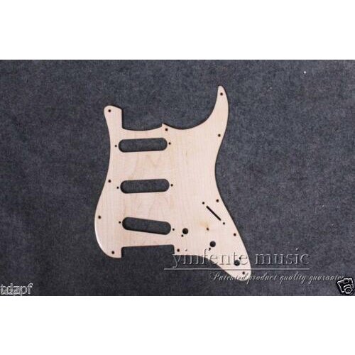 ST Electric Guitar Pickguard Maple wood SSS Strat electric guitar parts guitar Parts & accessories