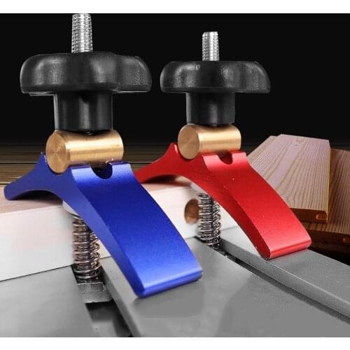19/20/30/45 Type T slot Clamping Blocks Aluminum alloy T-track Clamping Blocks Platen Woodworking Jig Woodworking Tools