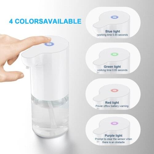 Bathroom Automatic Soap Dispenser Infrared Induction Sensor Hand Washer Kitchen Hand Sanitizer Touchless Spray Soap Dispenser