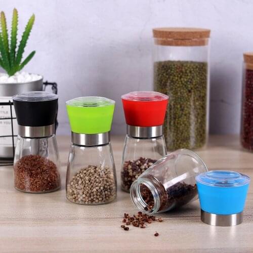 1pieces grinder seasoning grinder pepper black pepper grinder stainless steel grinder kitchen supplies color random