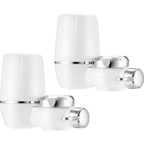 2 Pack Universal Kitchen Faucet Water Filter Jug Water Purifier 1L/min