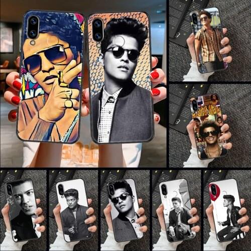 Bruno Mars Phone case For Huawei Honor 6 7 8 9 10 10i 20 A C X Lite Pro Play black pretty Etui fashion shell art hoesjes trend