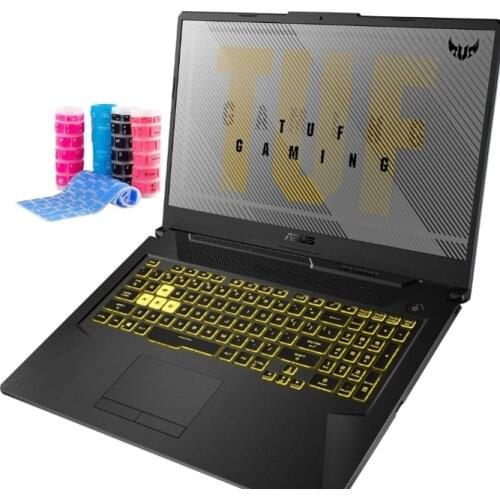 Laptop Silicone Keyboard Cover Skin For ASUS TUF Gaming F17 A17 FX706L FX706LI FX706LH FX706LU FX706IU FX706 LI LH LU 17.3 inch