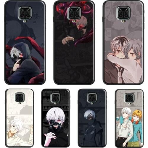Tokyo Ghoul Ken Kaneki Anime Case For Xiaomi Redmi Note 10 Pro 7 8 9S 8T Note 9 Pro Back Cover For Redmi 9A 9C 9T 7A 8A