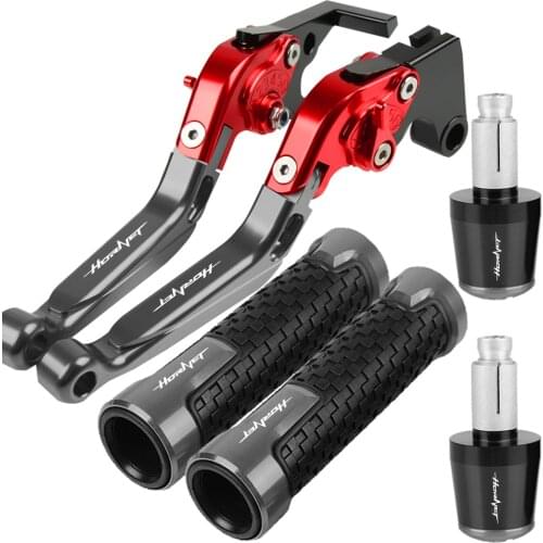 For Honda hoRnet250 hoRnet 250 2001 Motorcycle Parts Folding Aluminum Brake Clutch Lever Handlebar Handle Grips Ends Adjustable