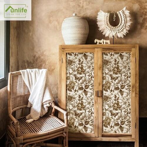 Funlife® 40x160cm Bathroom Furniture Wardrobe Stickers Home Decoration Wall Stickers Self-Adhesive Contact Paper Wall Decals