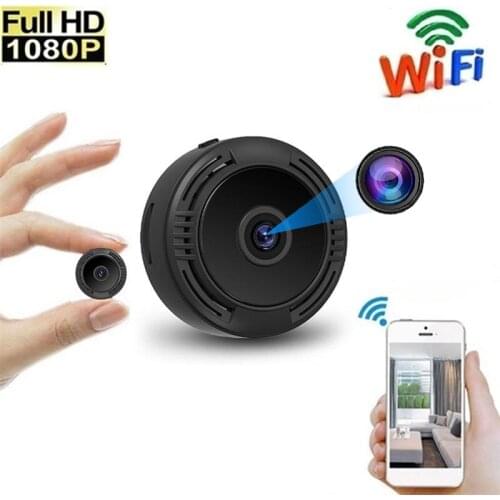 Ip Wifi Mini Camcorder 1080P Night Vision Motion Detection Camera P2P/AP Surveillance Micra Cam Remote View suport Hidden tfcard