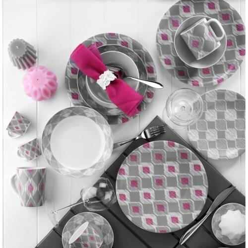 Kutahya has Porcelain Zeugma 24 Piece Dinnerware Decor No:9130