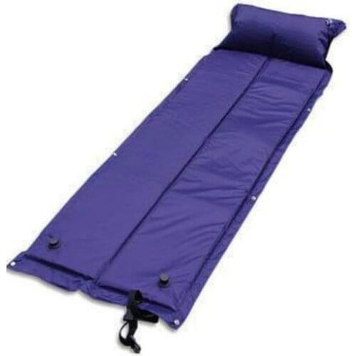 Outdoor Climing Hiking Portable Automatic Folding Inflatable Cushion Sleeping Mats Moisture-proof Pad