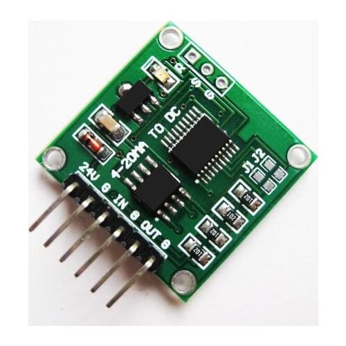 New Version Current to Voltage Module 4-20MA to 0-5V Linear Conversion Transmitter Module