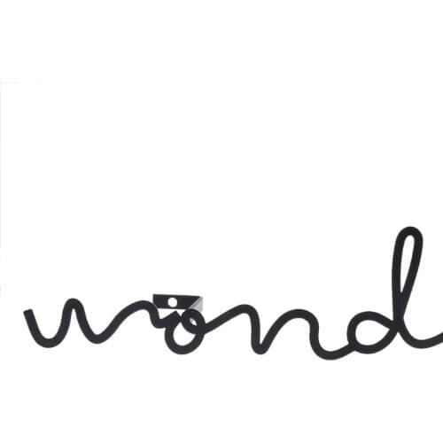 2020 New Wire Letters Home Decor Interior Wall Sign Gift Love Happy Kitchen Livingroom