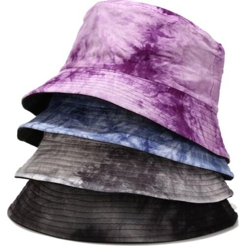 2021 New Hip hop Bucket Hat Cotton Foldable Double-Sided Fisherman Women Cap Men Outdoor Fishing Hiking Sunscreen Hat