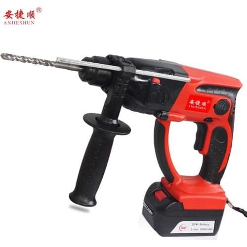 An Jieshun rechargeable lithium electric hammer rechargeable impact drill electric drill electric industrial grade multi-functio