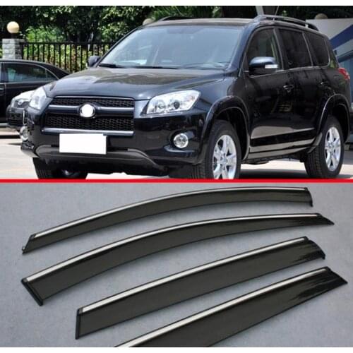 For Toyota RAV4 2009 2010 2011 2012 Window Wind Deflector Visor Rain/Sun Guard Vent 4p