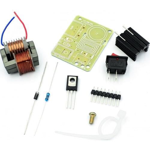 15KV High Frequency DC High Voltage Arc Ignition Generator Inverter Boost Step Up 18650 DIY Kit U Core Transformer Suite 3.7V