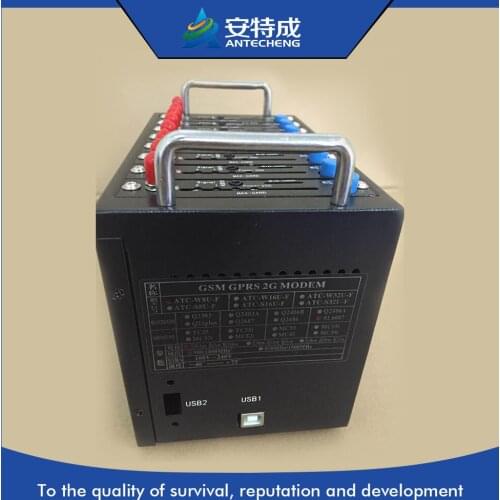 Factory Bulk SMS sender USB GSM Modem Pool With Wavecom q2303 Module GSM900/1800MHz STK USSD Recharge