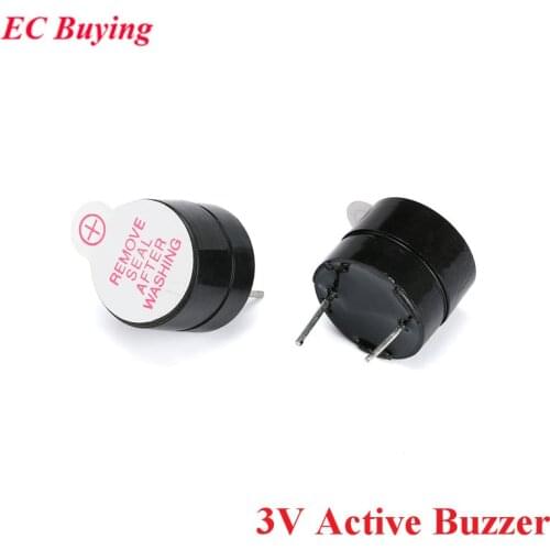 10pcs 3V Active Buzzer Alarm Sounder Speaker Electromagnetic SOT Mini Active Piezo Buzzers Magnetic Long Continous Beep Tone