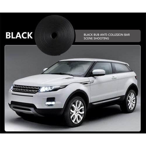 8M/ Roll Black IPA Auto Rim blades Car Vehicle Color Wheel Rims Protector Tire Guard Line Rubber Moulding Trim Car Styling