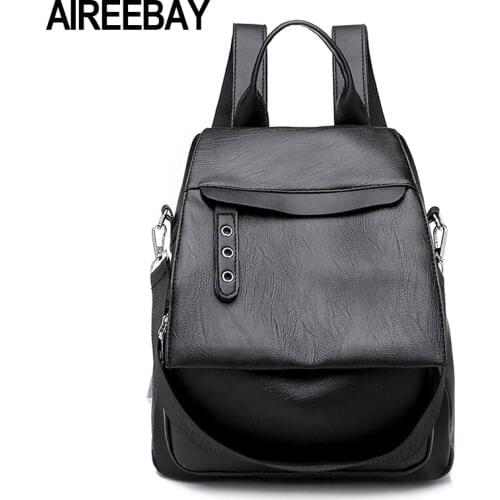 Aireebay Women's Black Backpacks