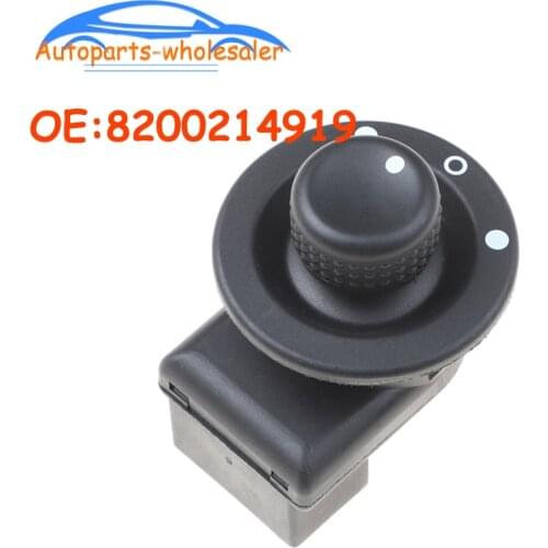 Car Accessories 8200214919 255704649R For RENAULT Megane Clio Master Kangoo Twingo Modus MK2 Mirror Control Switch Adjust Knob
