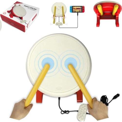 Taiko Drum for Nintend switch NS JoyCon Game Accessories TV Kinect Gaming Taiko Drum For Nintend Switch NX Console game
