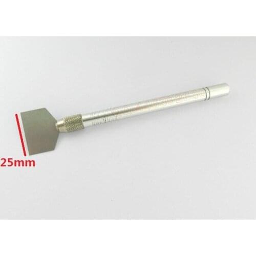Free shopping 25mm BGA soldering paste scraper scraping Knives Tin shaving scraper