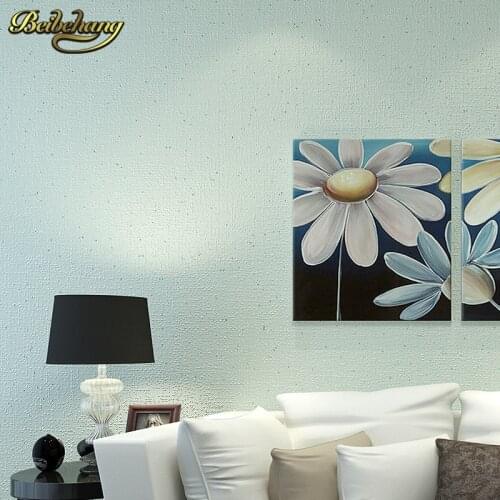 Beibehang wall paper papel de parede 3d wallpaper non-woven wallpaper plain solid color wallpaper texture diatom mud paved cozy