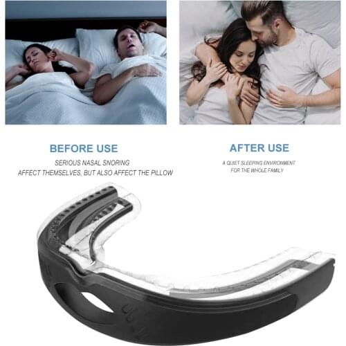 Household Anti Snoring Braces Noise Reduction Mouthpiece Stop Grinding Teeth Device Dental Guard Health Care for Better Sleep