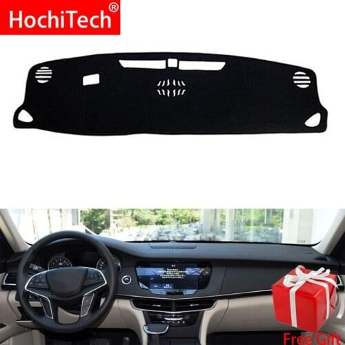 For Cadillac CT6 2016 2017 2018 2019 Right and Left Hand Drive Car Dashboard Covers Mat Shade Cushion Pad Carpets Accessories