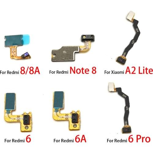 Proximity Distance Ambient Flash Light Sensor Flex Cable For Xiaomi Mi A2 lite Redmi 6A 8 8A 6 Pro Note 8 Replacement Parts