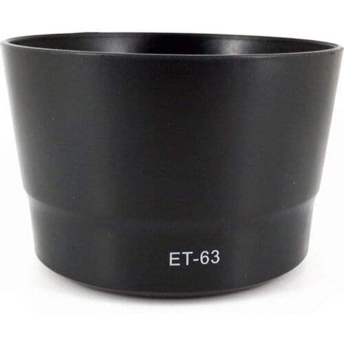 ET-63 Bayonet Lens Hood Shade Replace for Canon EF-S 55-250mm f/4-5.6 IS STM / 55-250 mm f4-5.6 IS STM ET63