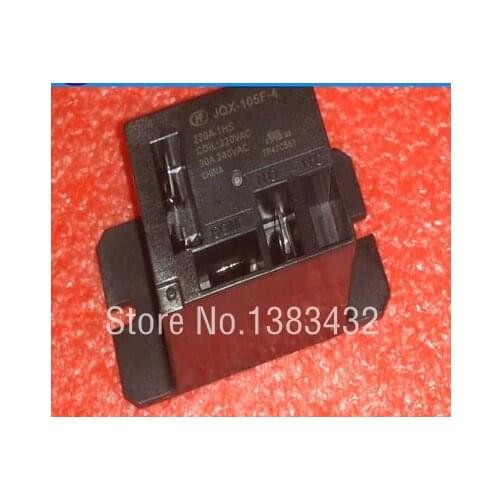 A group of normally open relay JQX-105F-4-220V-1HS HF105F-4-220A-1HS 4 feet 30A240VAC air conditioning relay AliExpress