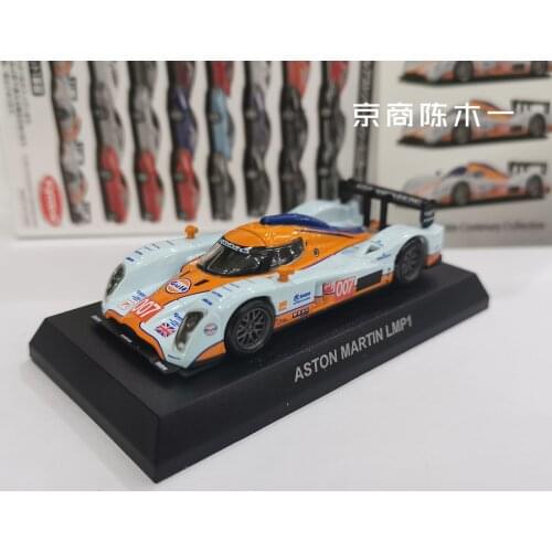 1/64 KYOSHO Aston Martin LMP1 Le Mans Racing #007 Gulf Oil LM F1 Collection of die-cast alloy car decoration model toys