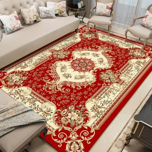 Carpet Living Room European-Style Disposable Sofa Table Carpet Modern Light Luxury Home Ground Mat Bedroom Fully Covered Large