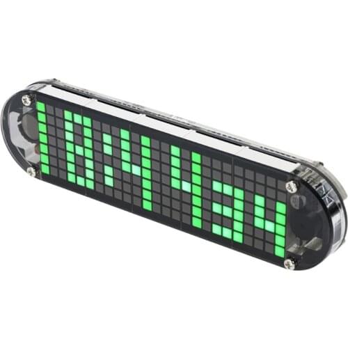 DS3231 Multifunction Alarm Clock LED Dot Matrix Animation Effects DIY Kit Gifts